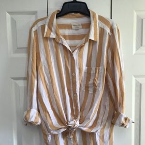 Oversized American eagle boyfriend style top